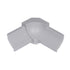 Schluter - DILEX-PHK Inside Corner 90° avec un radius de 3/8" (10 mm) - plastique PVC gris classique