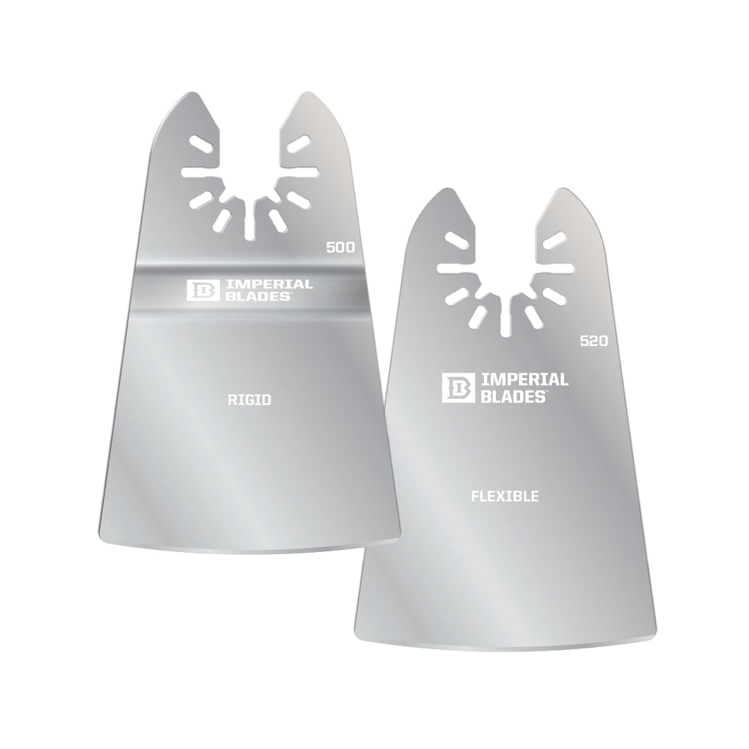 Imperial Blades - Ensemble assorti de grattoirs One Fit 2-1/4" (paquet de 2)