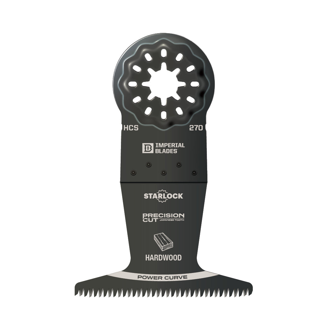 Imperial Blades - Lame à bois à denture japonaise Starlock Power Curve 2-1/2"