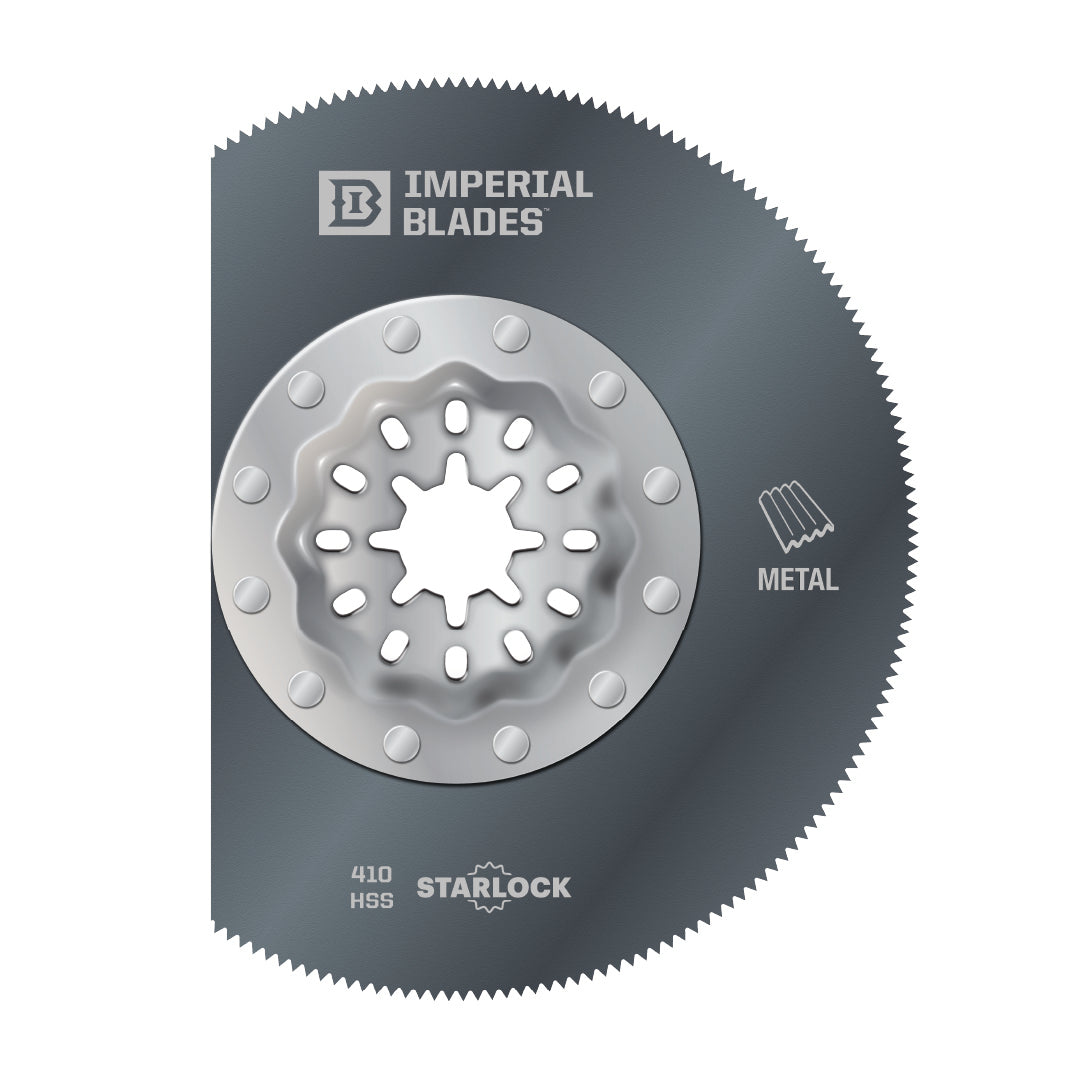 Imperial Blades - Lame segmentée pour métaux minces Starlock 3-3/8"