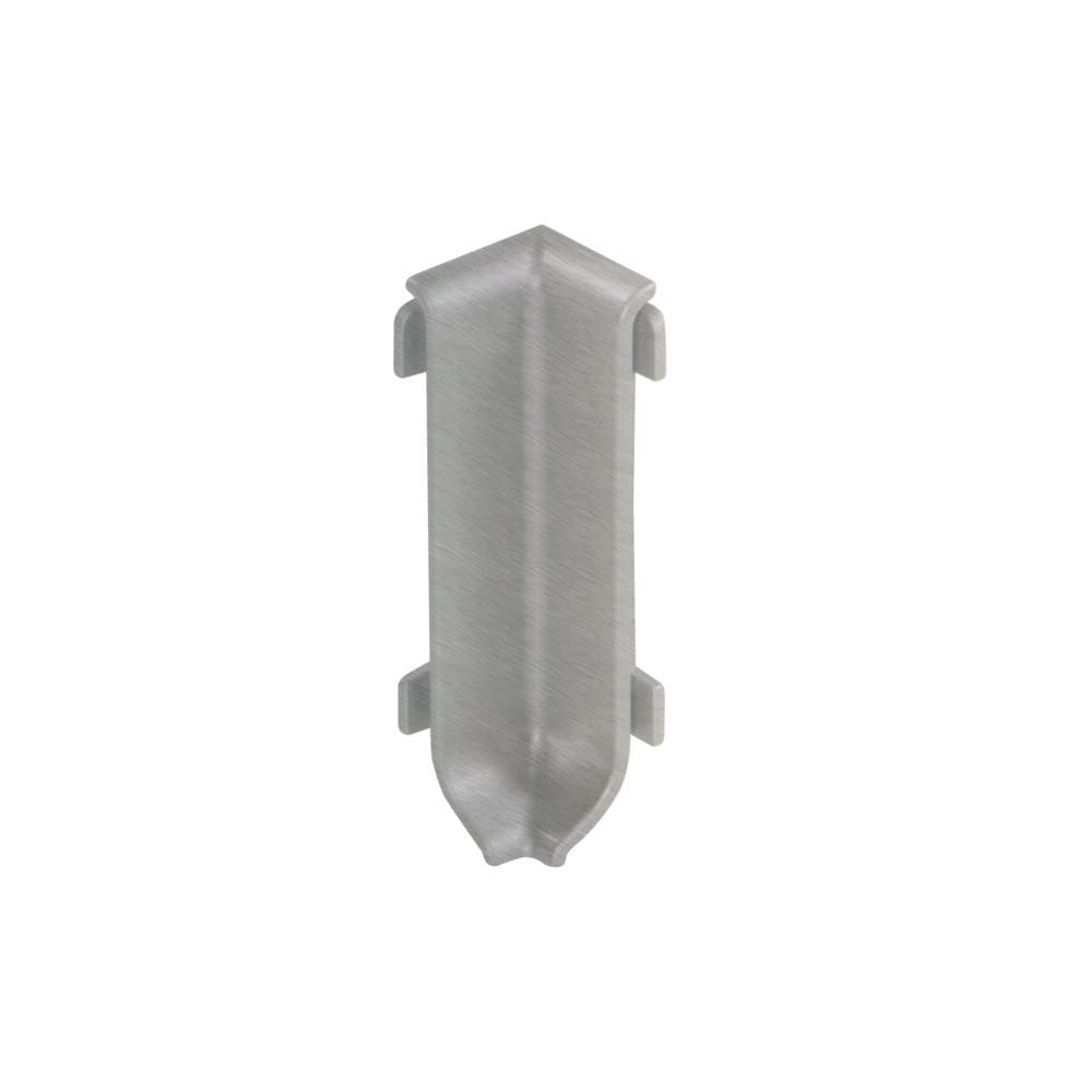 Schluter - DESIGNBASE-SL Coin intérieur 90° - aluminium aspect inox brossé 2-3/8" (60 mm)