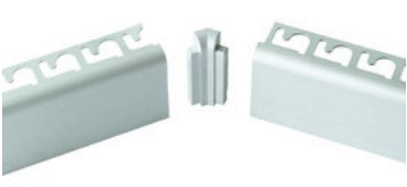 Progress Profiles - Coin intérieur pour moulure à céramique Protop 135° aluminium anodisé titane