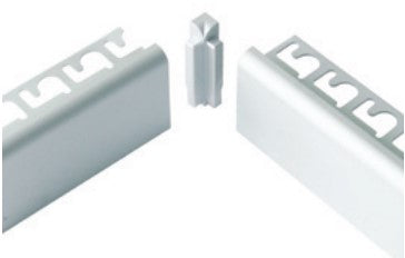 Progress Profiles - Coin intérieur pour moulure à céramique Protop 90° aluminium anodisé titane