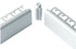 Progress Profiles - Coin intérieur pour moulure à céramique Protop 90° aluminium anodisé titane
