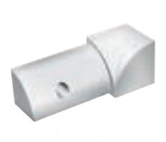 Progress Profiles - Coin intérieur pour moulure à céramique Projolly acier inoxydable satiné 5/16" (8 mm) (Pack of 2)