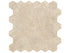 Anatolia - Impero Reale - Mosaïque hexagonale de marbre, fini adouci 4,9 cm (2 po)