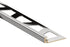 Schluter - JOLLY Moulure de bordure de mur laiton chromé 3/8" (10 mm) x 8' 2-1/2"
