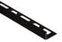 Schluter - JOLLY Moulure de bordure de mur Aluminium anodisé Blanc brillant 1/2" (12.5 mm) x 8' 2-1/2"