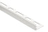 Schluter - JOLLY Moulure de bordure de mur Aluminium mat 1/2" (12.5 mm) x 10'