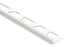 Schluter - JOLLY Moulure de bordure de mur Aluminium mat 5/16" (8 mm) x 10'