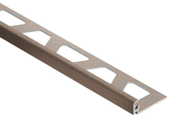 Schluter - JOLLY Moulure de bordure de mur Aluminium 7/16" (11 mm) x 8' 2-1/2"