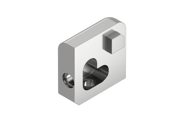 Schluter - JOLLY Coin extérieur 90° Aluminium anodisé Chrome poli 5/16" (8 mm)
