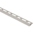 Schluter - JOLLY Moulure de bordure de mur Aluminium Greige 5/16" (8 mm) x 8' 2-1/2"