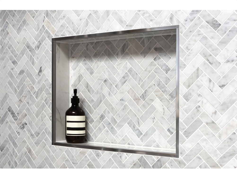 12" x 6" - Schluter KERDI-BOARD-SN Niche de douche préfabriquée avec cadre ||KB12SN305152AF