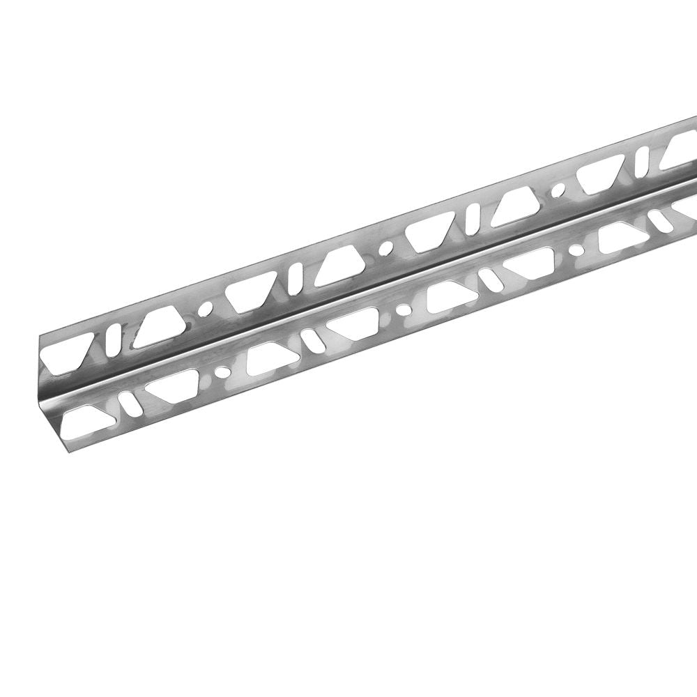 Schluter - KERDI-BOARD-ZW Profilé en angle - acier inoxydable (V2) 8' 2-1/2"