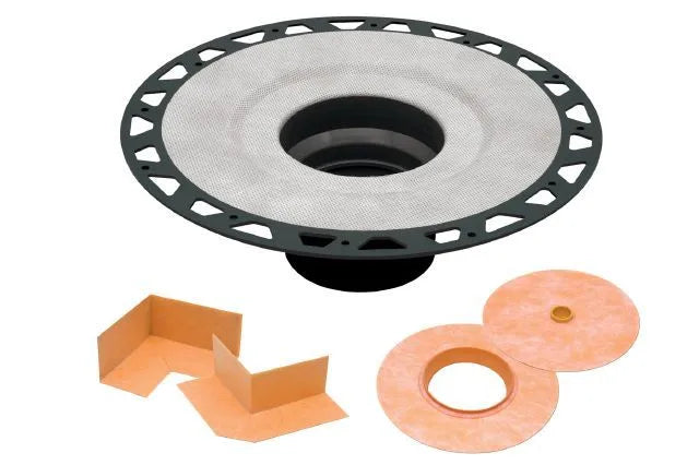 2" ABS Plastic - Schluter KERDI-DRAIN Flange Assembly - (Pack of 10) ||KD2FLKABS10