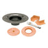 Stainless Steel (V2) 3" - Schluter KERDI-DRAIN Collarless Flange Kit ||KD3FLKE