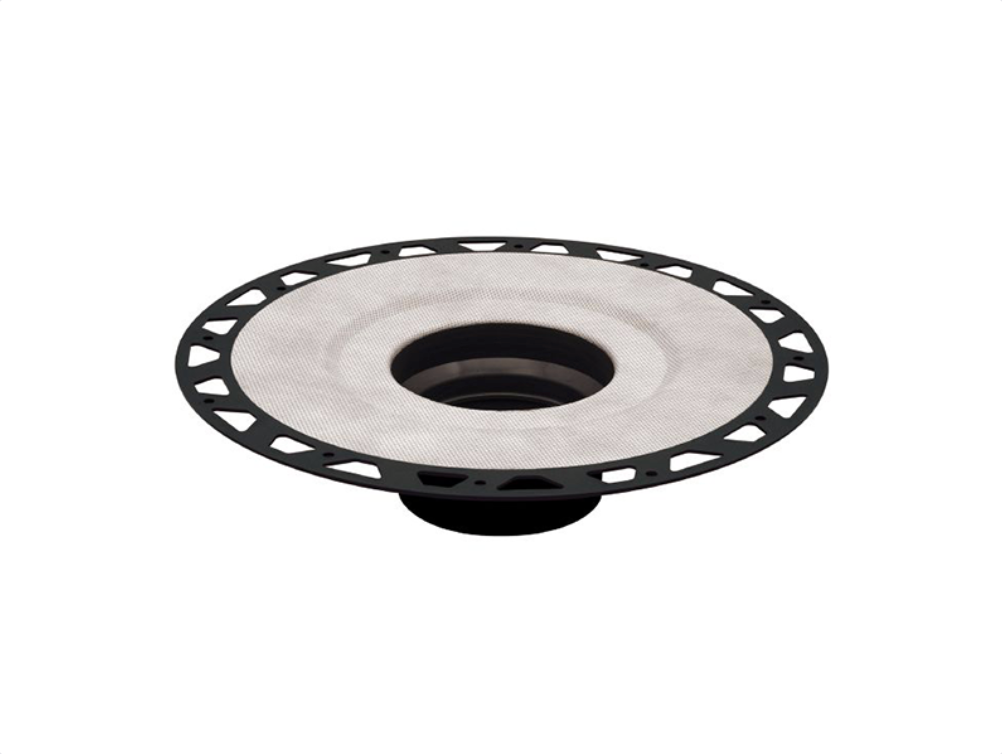 ABS Plastic - Schluter KERDI-DRAIN Flange with 2" Vertical Outlet ||KD2/ABS/FL
