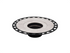 ABS Plastic - Schluter KERDI-DRAIN Flange with 2" Vertical Outlet ||KD2/ABS/FL