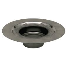 Schluter - Bride KERDI-DRAIN avec sortie sans collet 3" - acier inoxydable (V2)