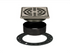 Acier inoxydable (V2) 4" - Schluter KERDI-DRAIN Ensemble de grille carrée Classic (paquet de 10) ||KD4GRKE10