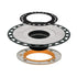 ABS Plastic 7-1/2" - Schluter KERDI-DRAIN Flange Adapter Kit ||KDA7FLKABS
