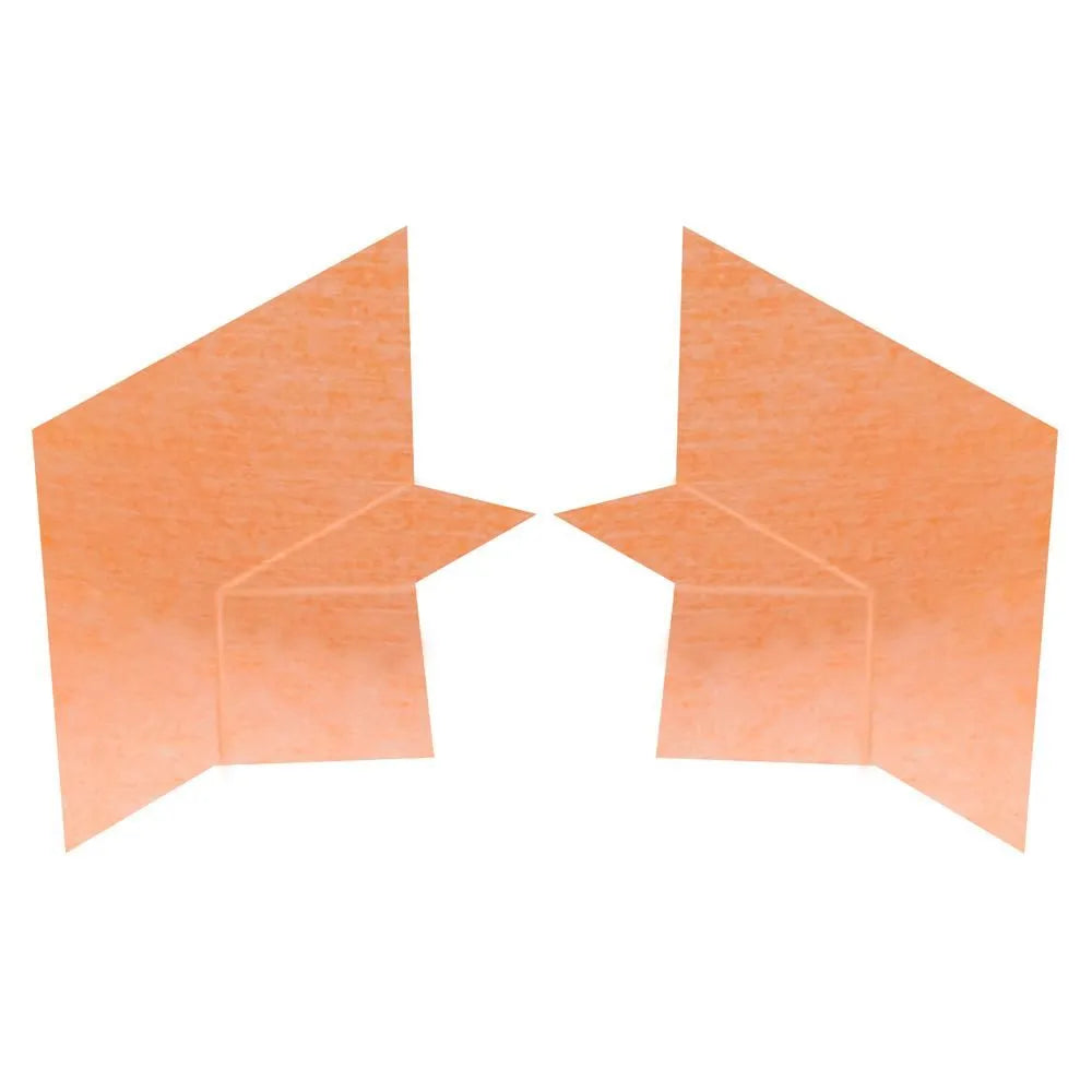 Schluter KERDI-KERECK Ensemble de coins pour banc 1 droit - 1 gauche|| KERSB135KLR