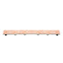 Brushed Stainless Steel (V4) 1-1/8" x 43-5/16" - Schluter KERDI-LINE Recessed Linear Drain with Frameless Offset Grate Design to Tile ||KL1DROE110