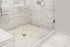 38" x 60" - Schluter KERDI-SHOWER-KIT Shower kit with center outlet position without flange and grate ||KSK9651525
