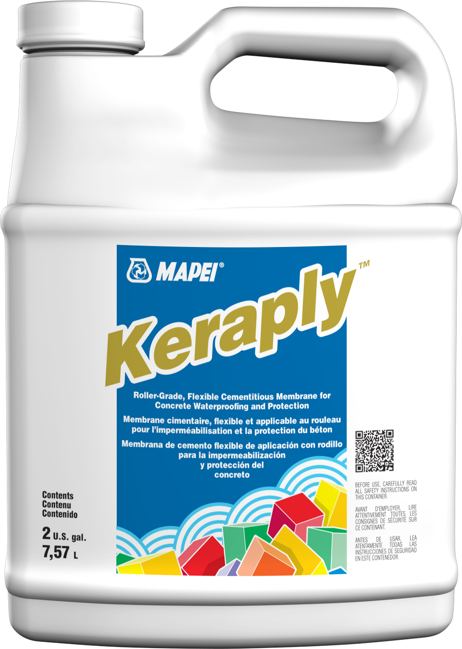 Mapei - Keraply Additif au latex de qualité professionnelle - 7.57 L