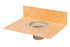 Schluter - KERDI-DRAIN-F Kit de bride polypropylène avec raccords en ABS et PVC de 2"
