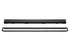 Schluter KERDI-LINE Recessed Linear Drain with Grate Design Solid Stainless Steel (V4) Matte Black 3/4" x 55-1/8" ||KL1AR19MGS140