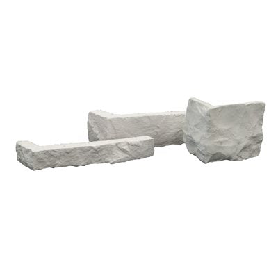 Stone Veneer Ridge White