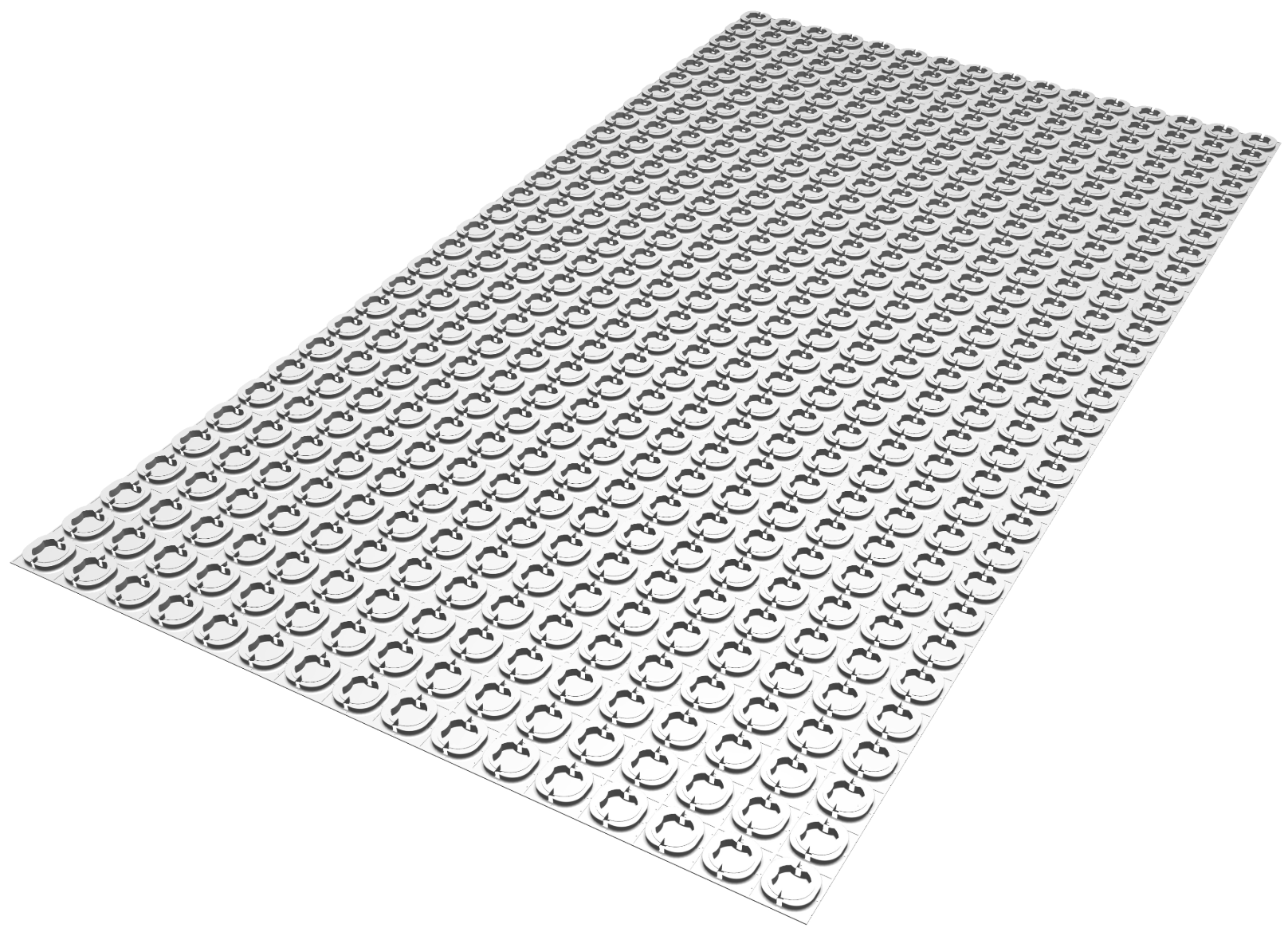 Laticrete - Strata Heat Membrane de désolidarisation 31" x 39" (8.6 pi²)