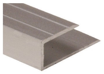 M-D PRO - Moulure d'arrêt pour laminé en aluminium Champagne satiné 5/16" x 8'