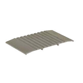 M-D PRO - Seuil de porte en selle en aluminium, profil bas - 1/4" x 5" x 10'
