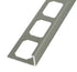 Laticrete - LS2 Profilé de bordure en L Aluminium anodisé Nickel Satiné 1/2" (12.5 mm) x 8' 2-1/2"