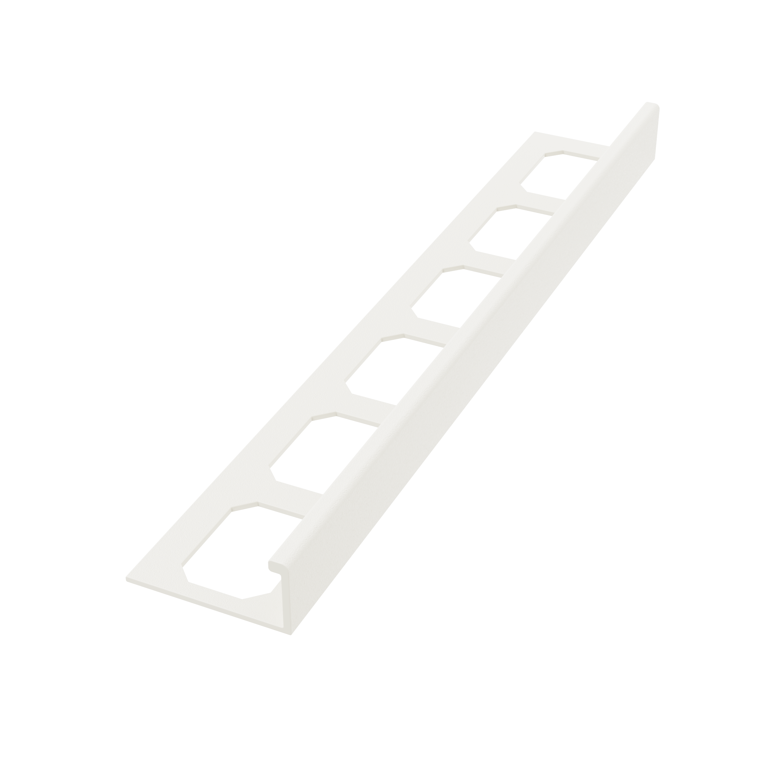 Laticrete LS4 - Profilé de bordure aluminium #44 Bright White 1/2"