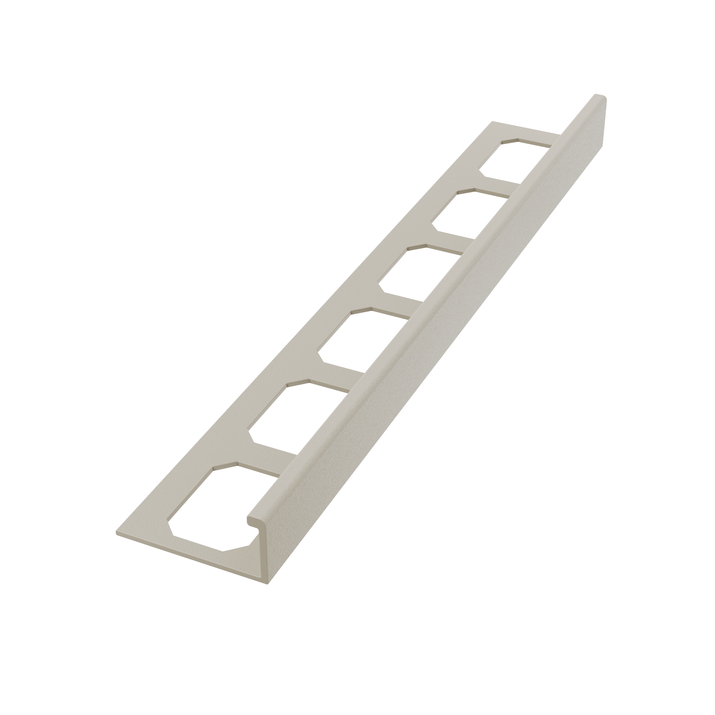Laticrete LS4 - Profilé de bordure aluminium #24 Natural Grey 3/8"