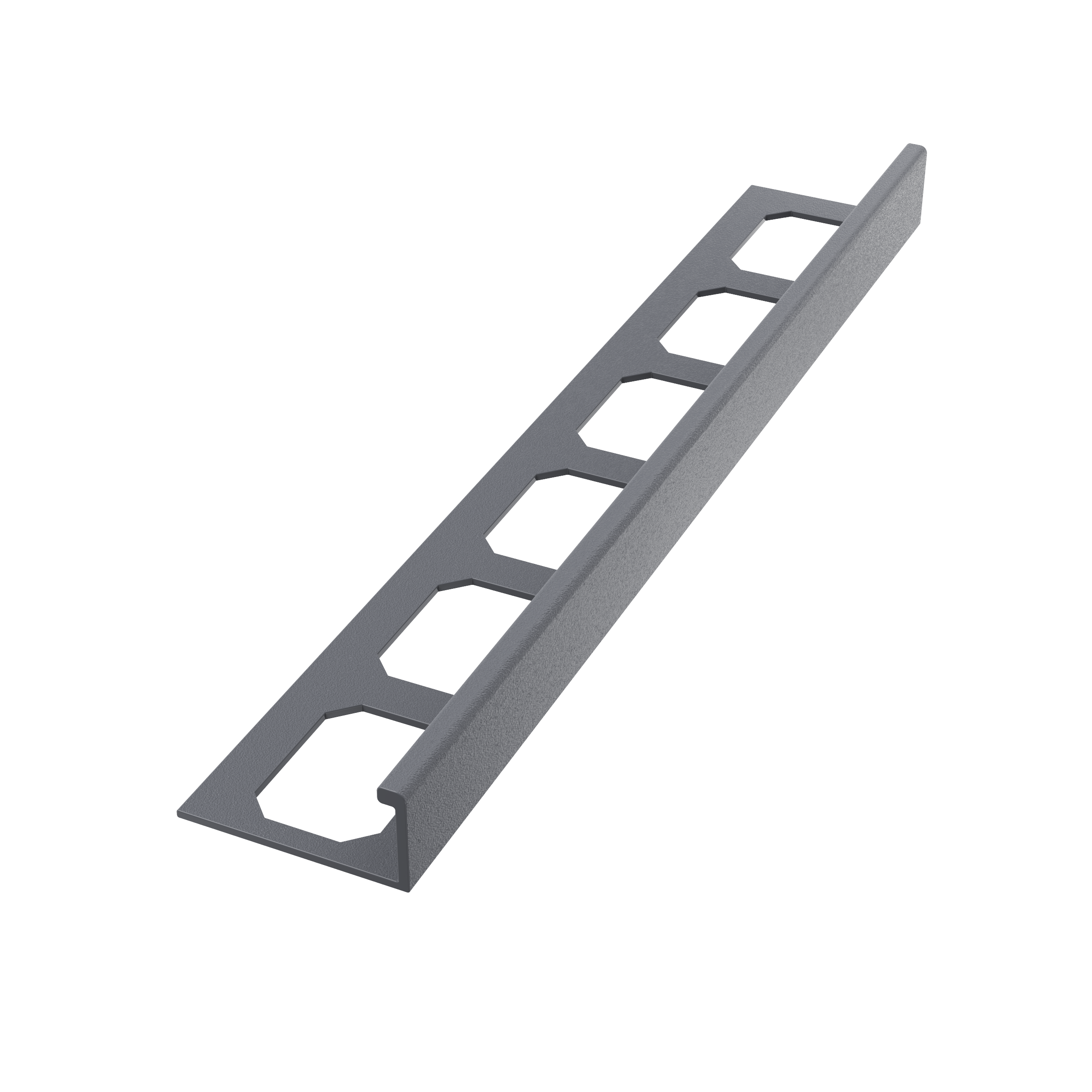 Laticrete LS4 - Profilé de bordure aluminium Raven 3/8"