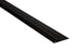 M-D PRO - Réducteur de moulure en J pour vinyle en aluminium enduit de poudre noir mat - 3/16" (4 mm to 5 mm) x 1" x 12'