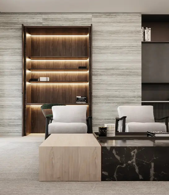 Anatolia - La Marca Travertino Instrata - 12X24 / 24X48
