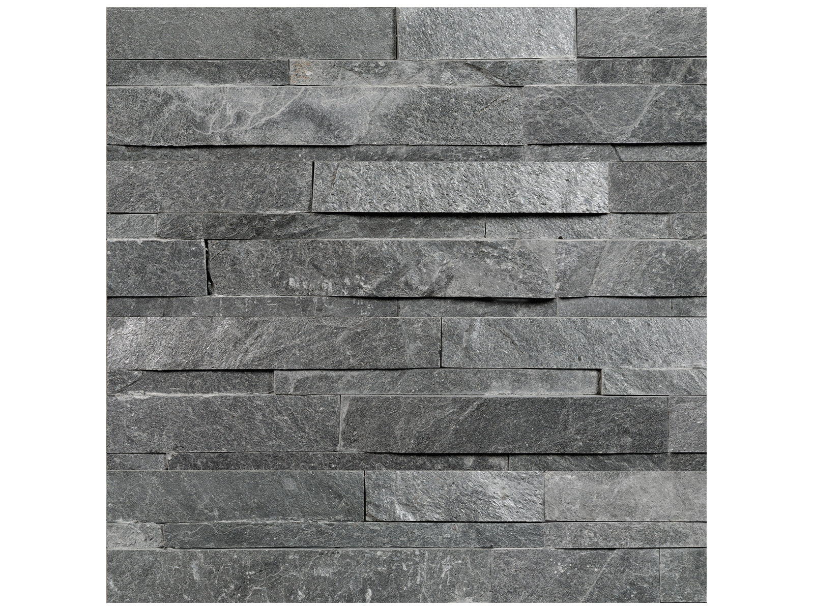 Anatolia - Mosaïque de pierre naturelle Ledger Stone Astro Silver adoucie - 6" x 24"