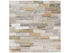 Anatolia - Mosaïque de pierre naturelle Ledger Stone Beachwalk Coin assemblé adoucie - 6" x 18"