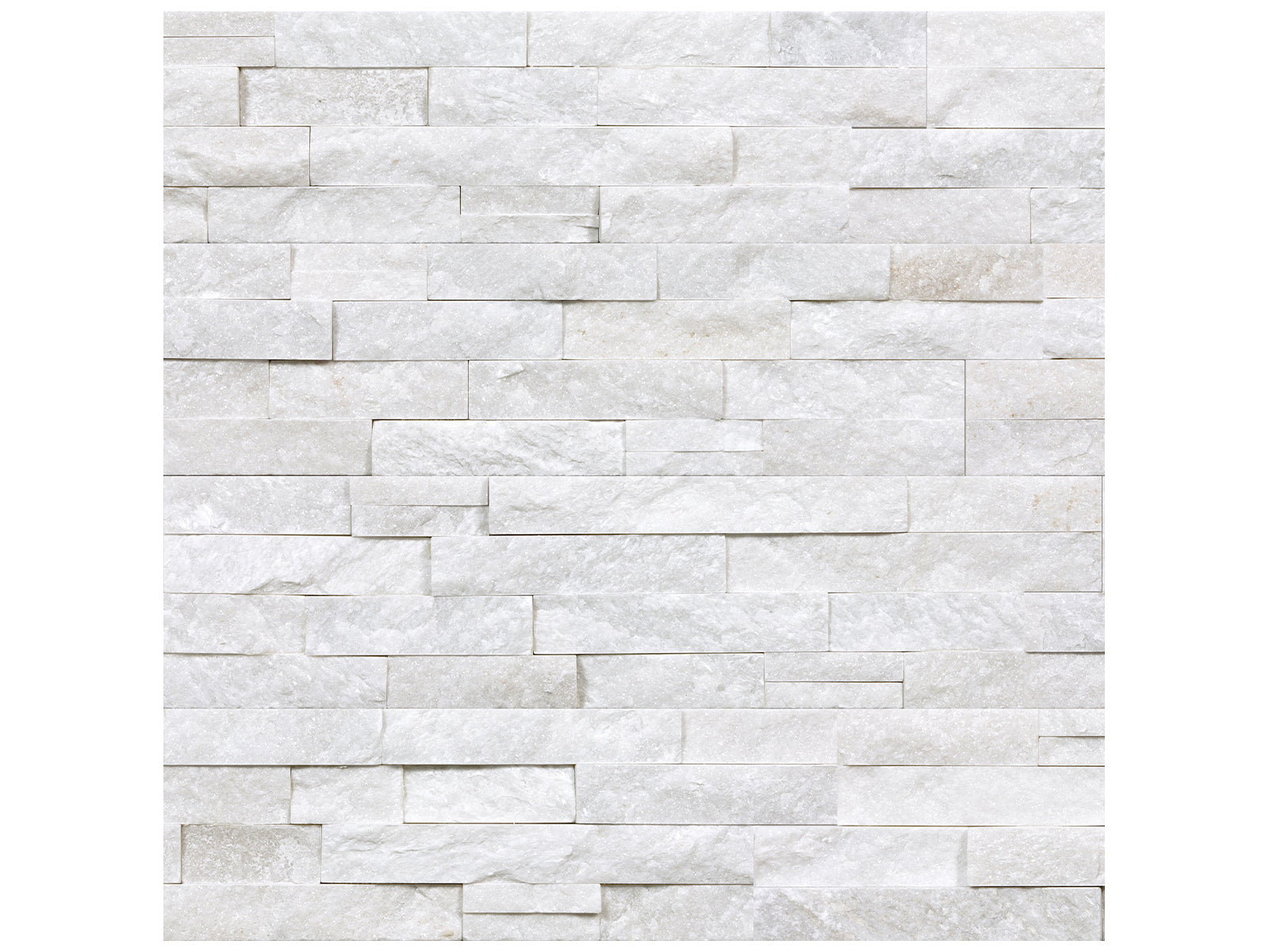 Anatolia - Mosaïque de pierre naturelle Ledger Stone Glacier Coin assemblé adoucie - 6" x 18"