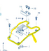 NC - Plaque de remplacement pour la lieuse de tapis Millennium 2000