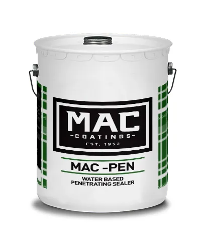 MAC Coatings - Scelleur de béton MAC-PEN Transparent 18.93 L