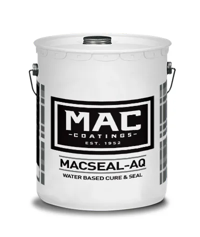 MAC Coatings - Scelleur de béton MACSEAL-AQ Transparent Brillance douce 18.93 L