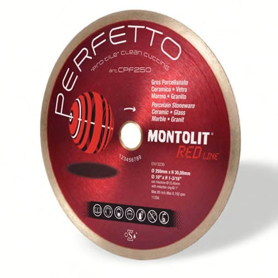 Montolit - Blade-Perfetto-Red Line- Conti Rim -250