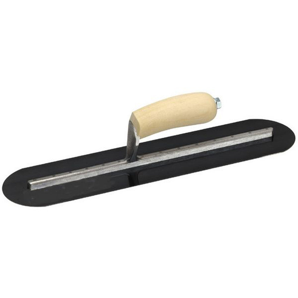 Marshalltown - 24x4 Truelle Arrond. Fin. Bois Acier Bl